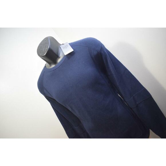 40073 New Bobby Jones Rule 18 100% Pima Cotton Chopper Crew Sweater Medium $145 - Picture 1 of 7